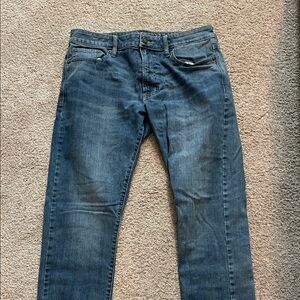 American Eagle Outfitters Dark Blue Straight Jeans